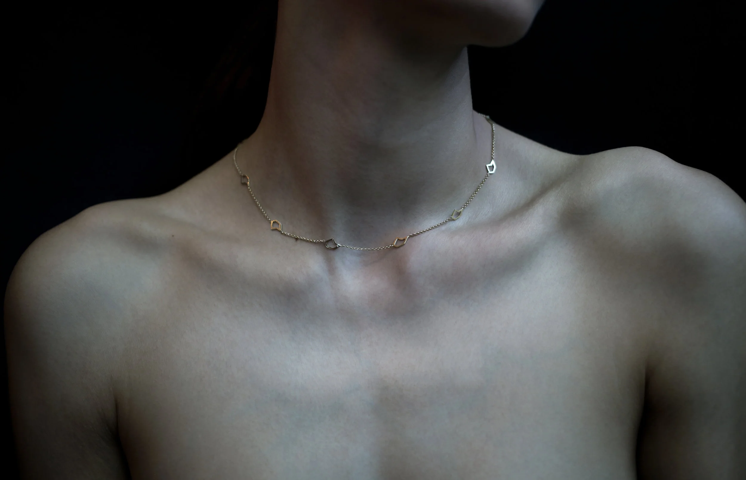 The 'PAFTA' necklace • 14ct gold