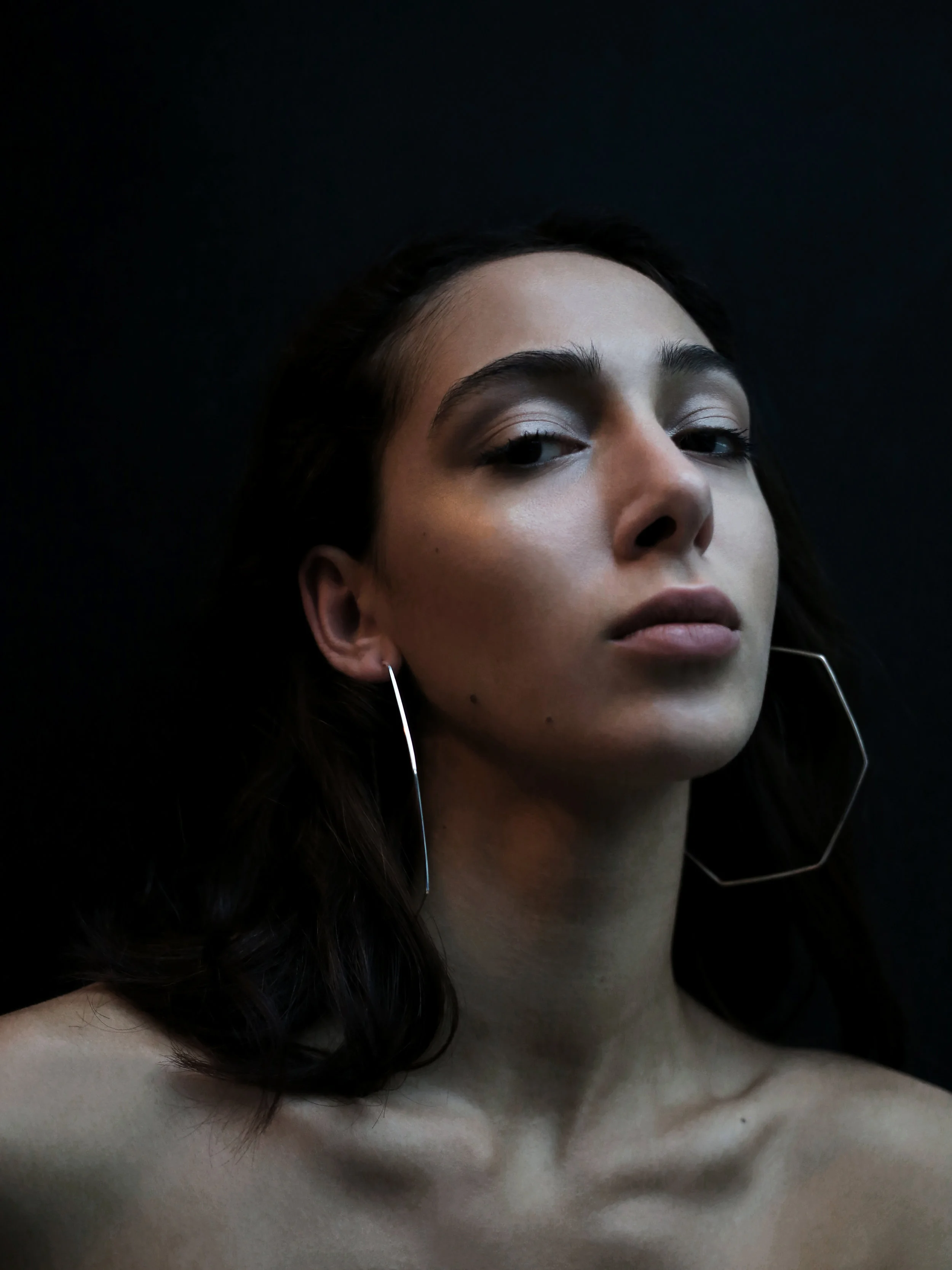 The 'G' hoops • silver