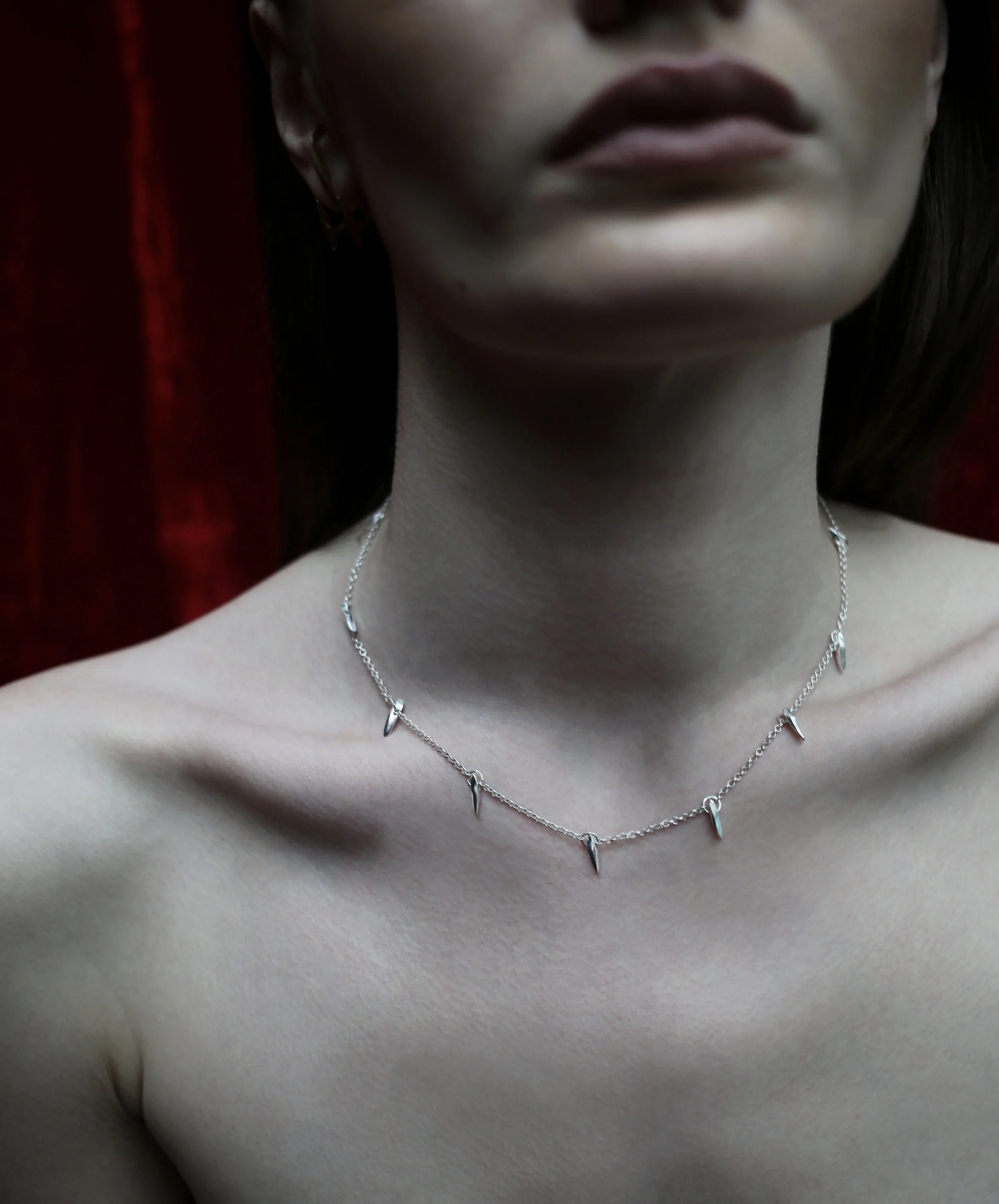 The 'MARIA' necklace • silver