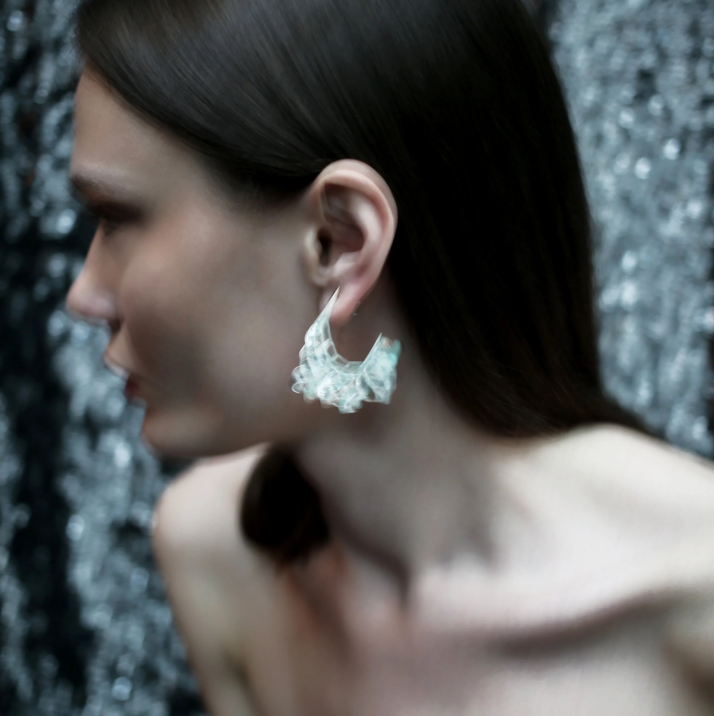 The 'MARA' earrings • silver