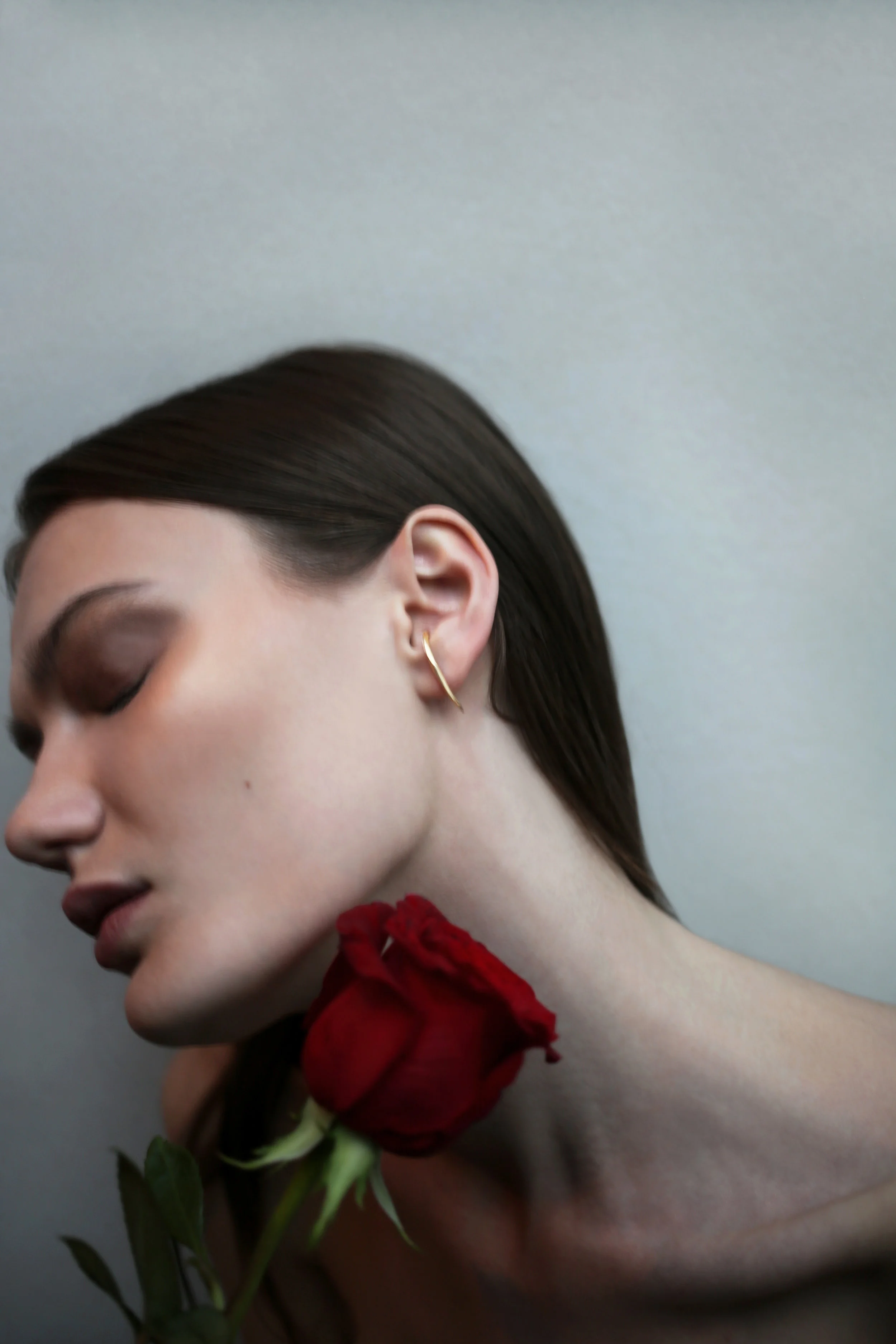 The 'MARIA' earrings • 14ct gold