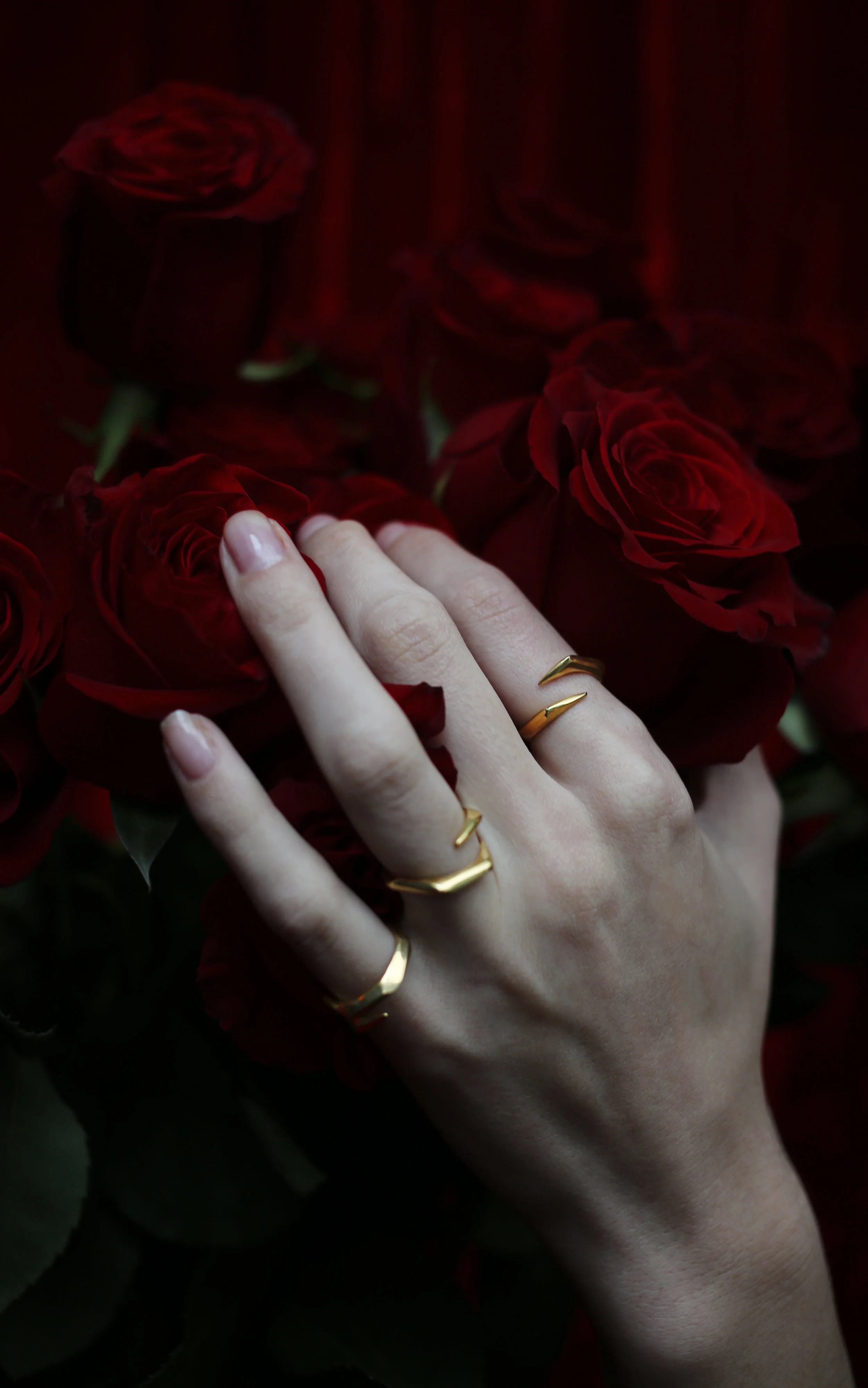 The 'SAYA' ring • gold