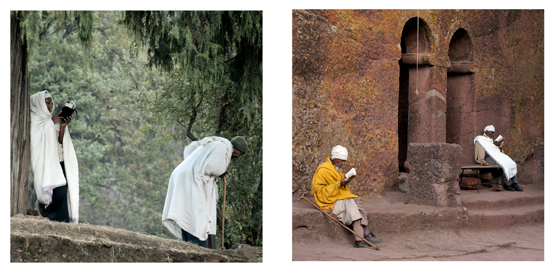 Coptic Christians, Lalibela, Ethiopia