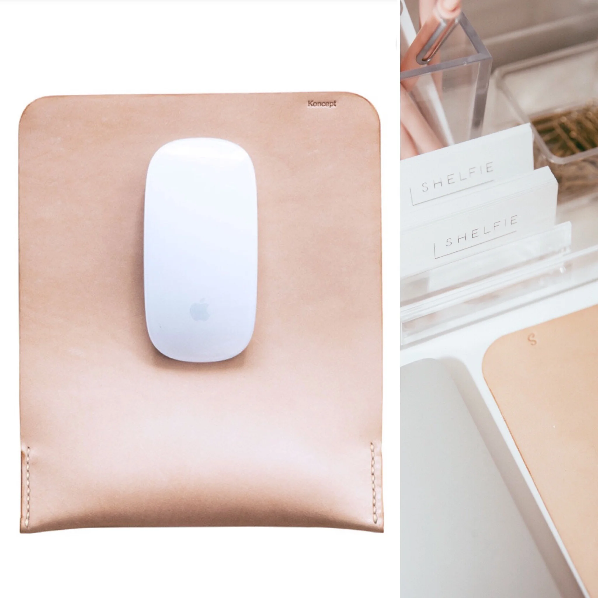Leather Mouse Pad from Koncept