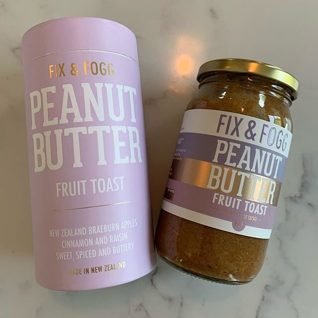 Excited to try this @fixandfogg specialty peanut 🥜 butter made by a small team of crafty Kiwis 🥝 in New Zealand 🇳🇿! It might be a breakfast for dinner kind of day! 👍 #healthhappinessbliss💕 #blissfullyfed #fooddistractions