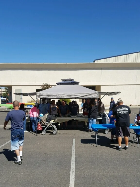  Served 411 guests at a community event. 