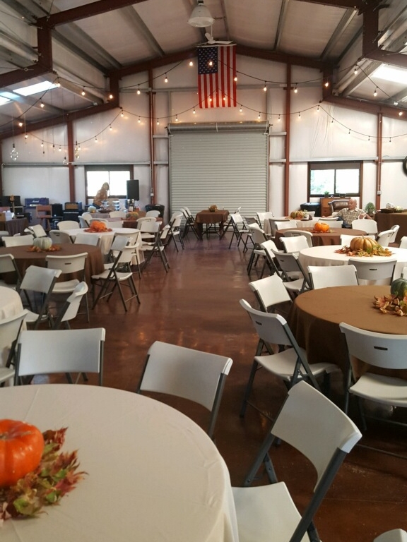  75-guest family reunion. 