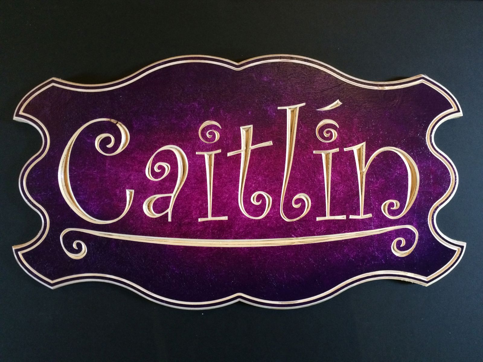 Childrens name signs CNC Router TIN SHED 05