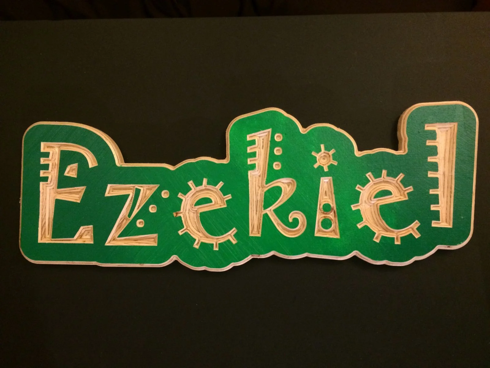 Childrens name signs CNC Router TIN SHED 07