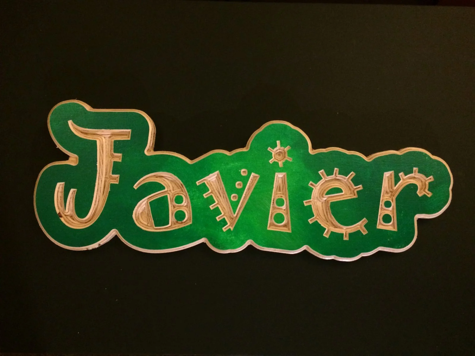 Childrens name signs CNC Router TIN SHED 08
