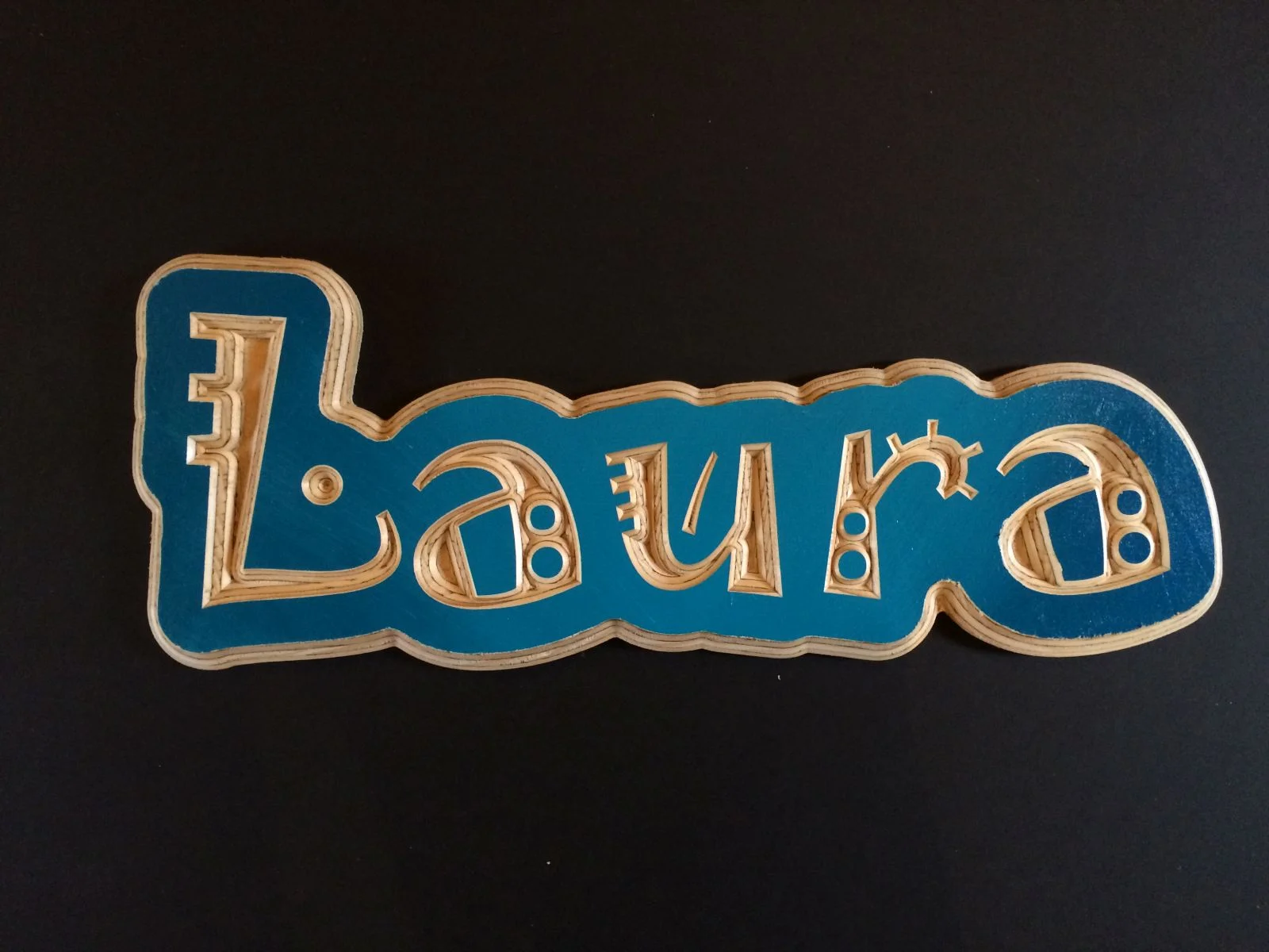 Childrens name signs CNC Router TIN SHED 09
