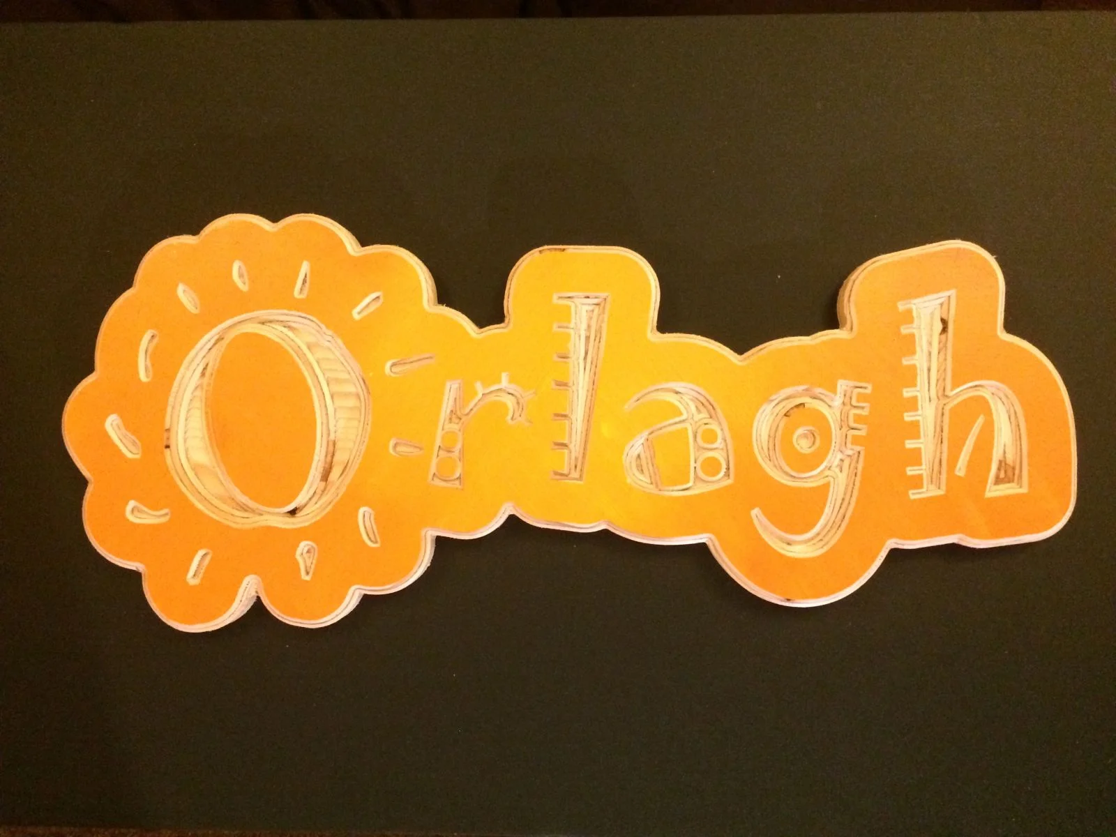Childrens name signs CNC Router TIN SHED 10