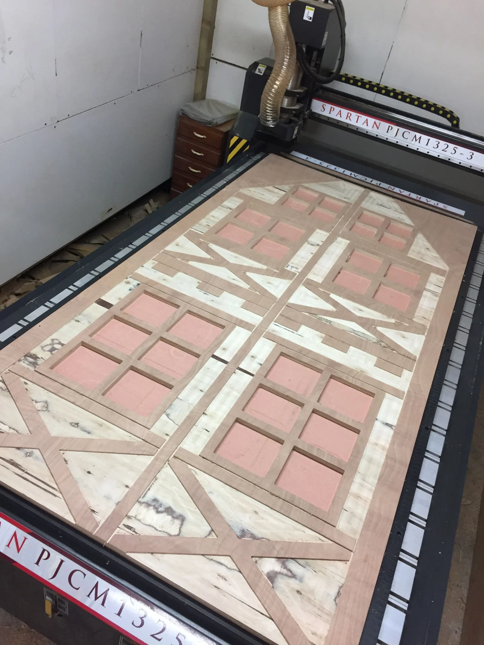 Oktoberfest Village Plywood House CNC Router TIN SHED 01