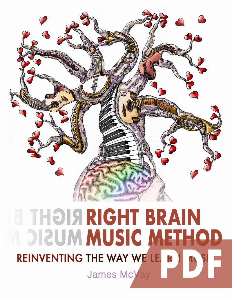 Right Brain Music Method - PDF DIGITAL DOWNLOAD 