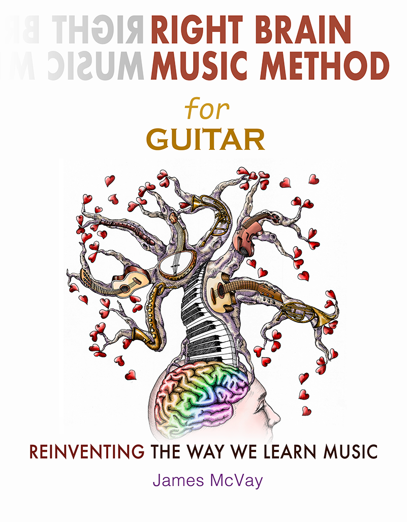 Right Brain Music Method For Guitar - HARD COPY