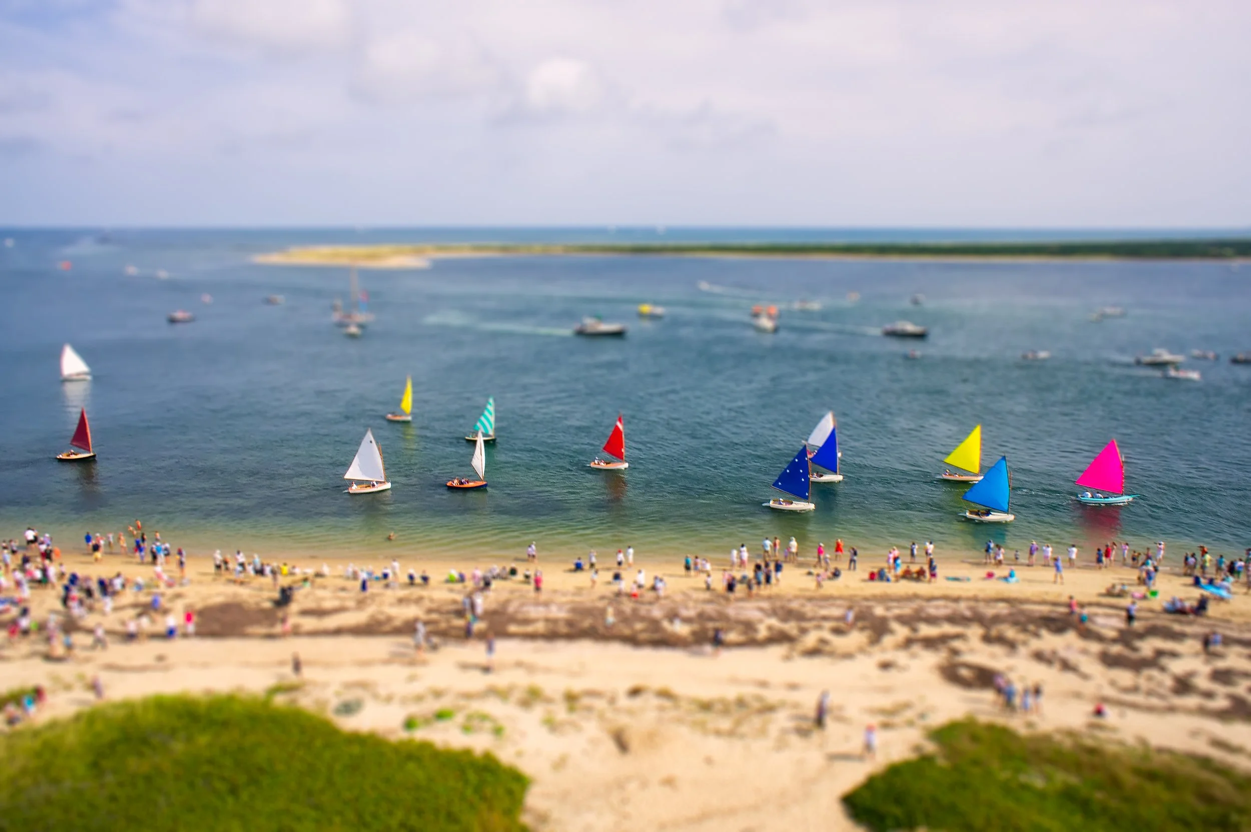 Brant Point by Kite with Rainbow Fleet (GH) 6.jpg