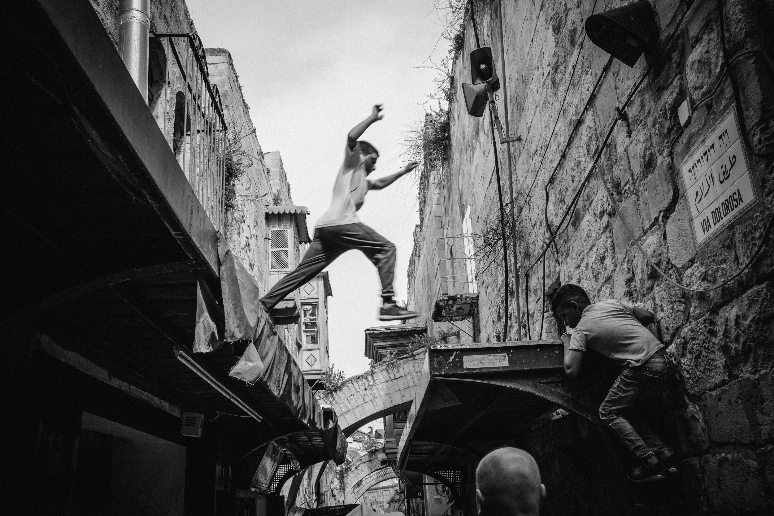 Catching that decisive moment...