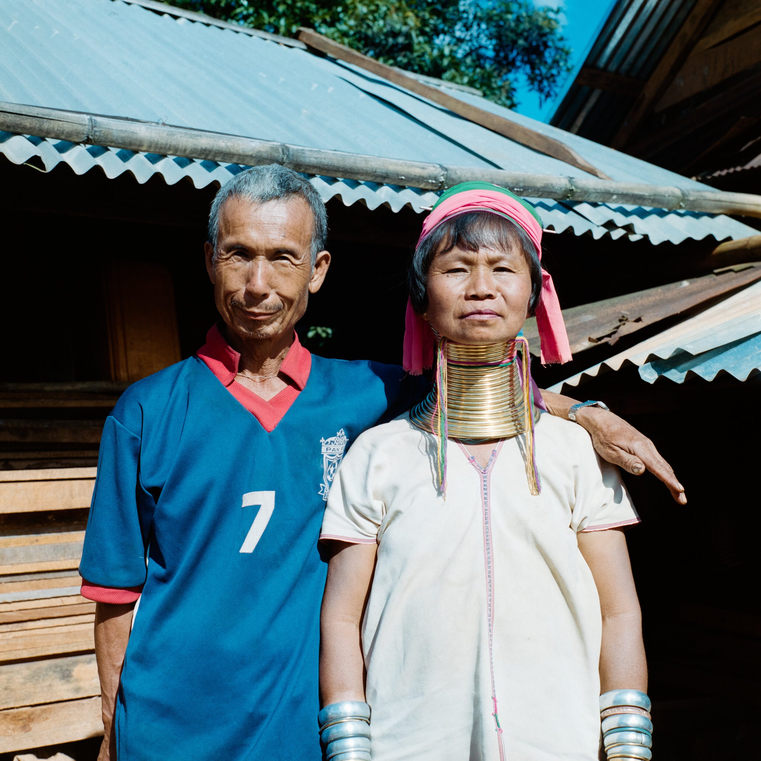  True soulmates that go by the name U La Pyanh and Daw Mu Myint… When I asked U la about he and his wife, a smile appeared that went from ear to ear… 