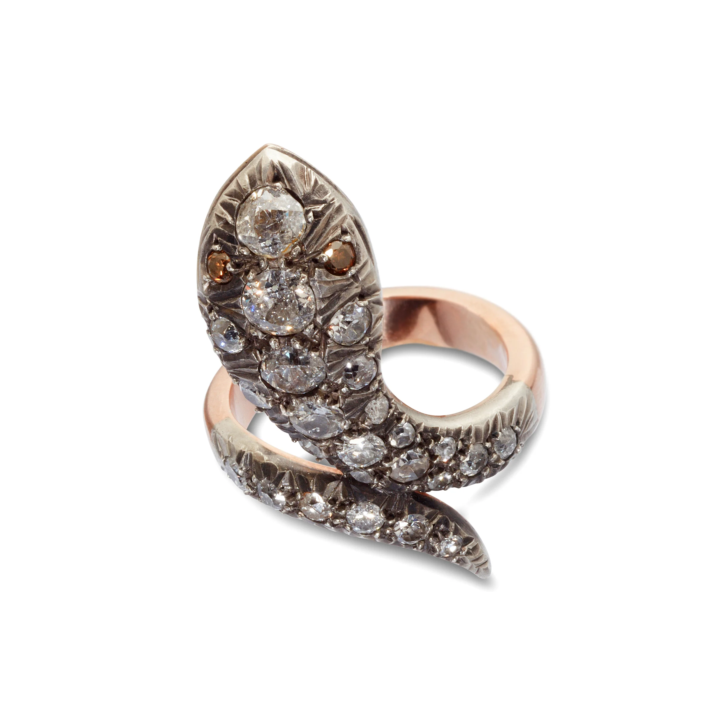 Victorian Snake Ring — Trabert Hoeffer