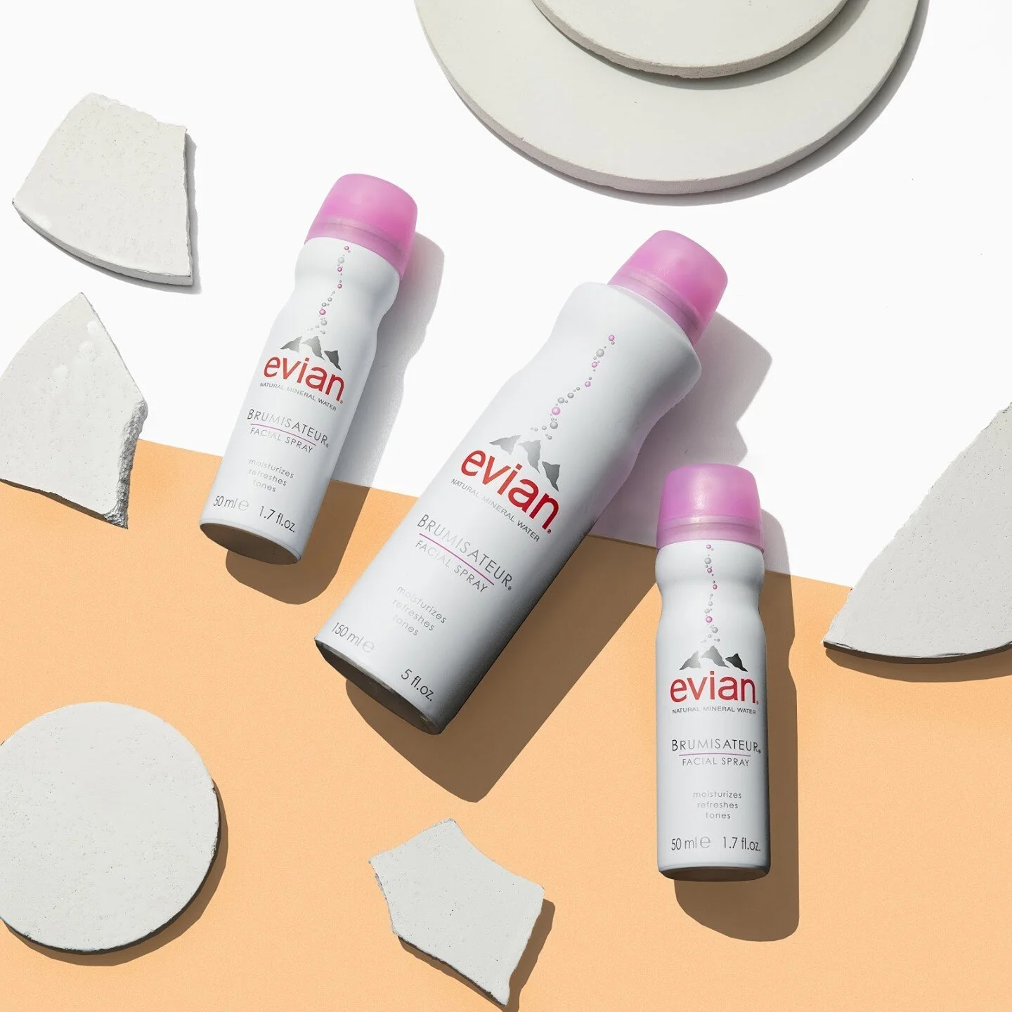 Evian Natural Mineral Water Facial Spray Evian Natural Mineral Water Facial Spray