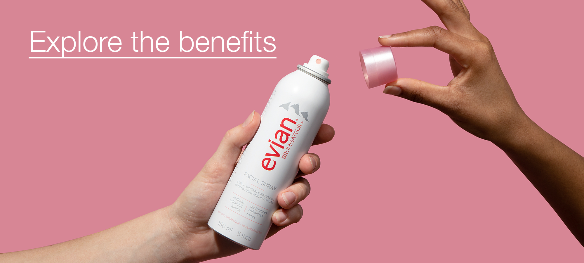 Evian Natural Mineral Water Facial Spray Evian Natural Mineral Water Facial Spray