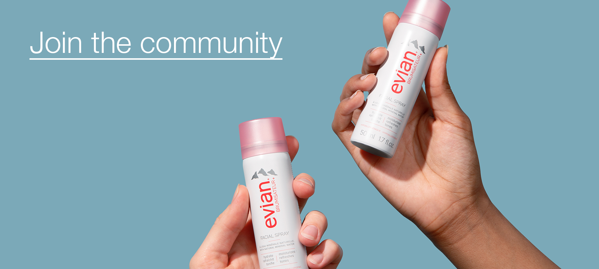 evian® Natural Mineral Water Facial Spray