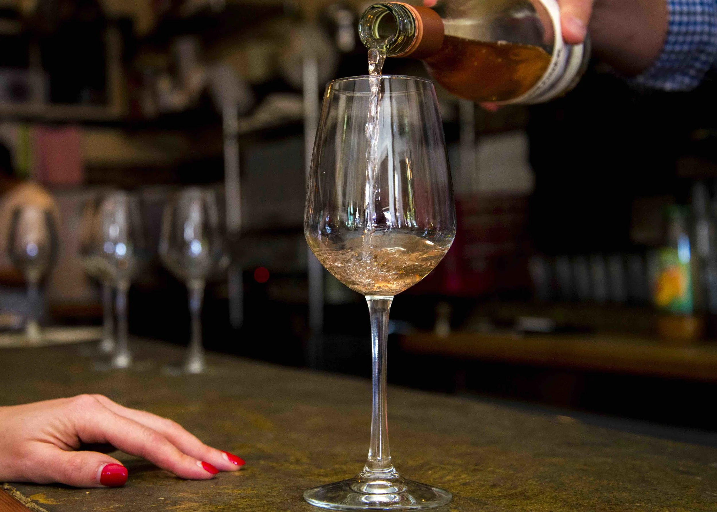 Glass of Rosé