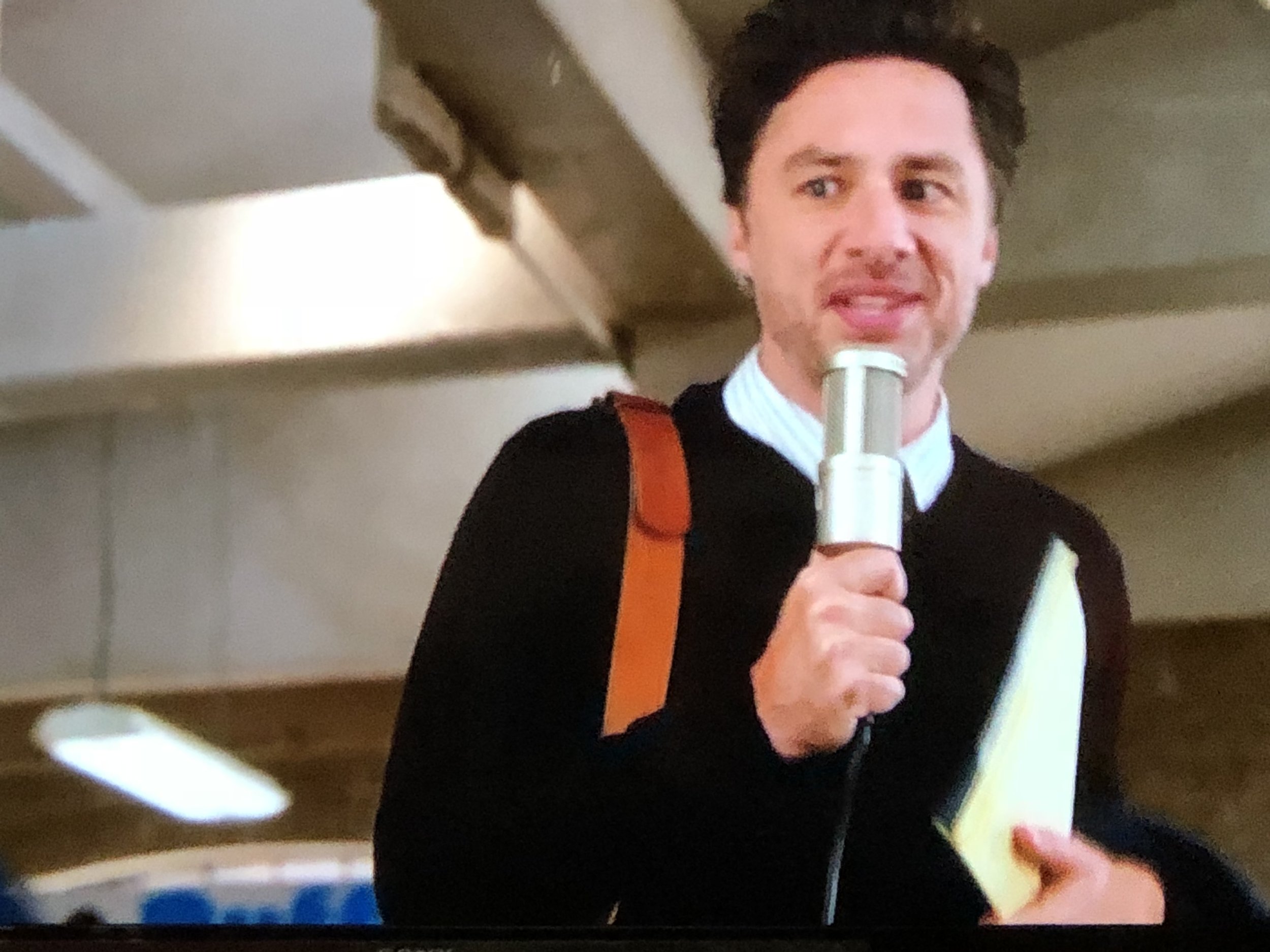 Zach Braff as Alex Schuman in ABC's Alex, Inc. 