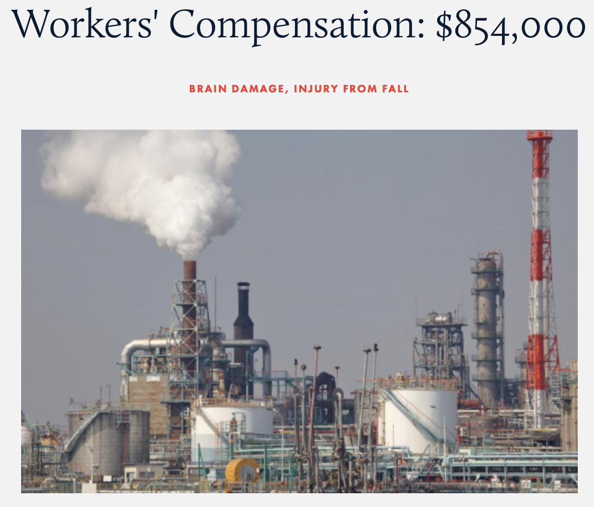 Workers' Compensation Settlement in Virginia | Powell Law Group | Factory Injury.png