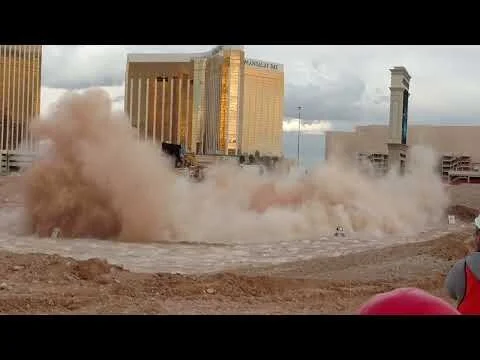 Sanders Construction - Raiders Stadium Blast