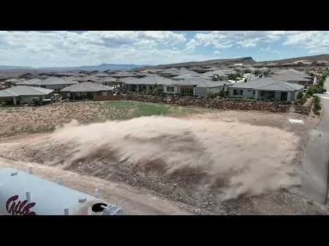 Divario Blast Captured By Drone