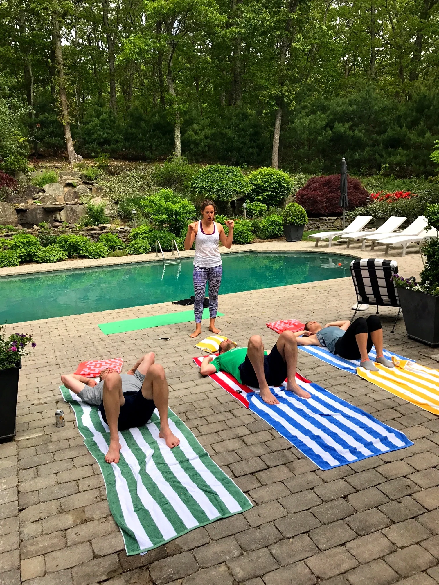 outside at Abby's in hamptons.JPG