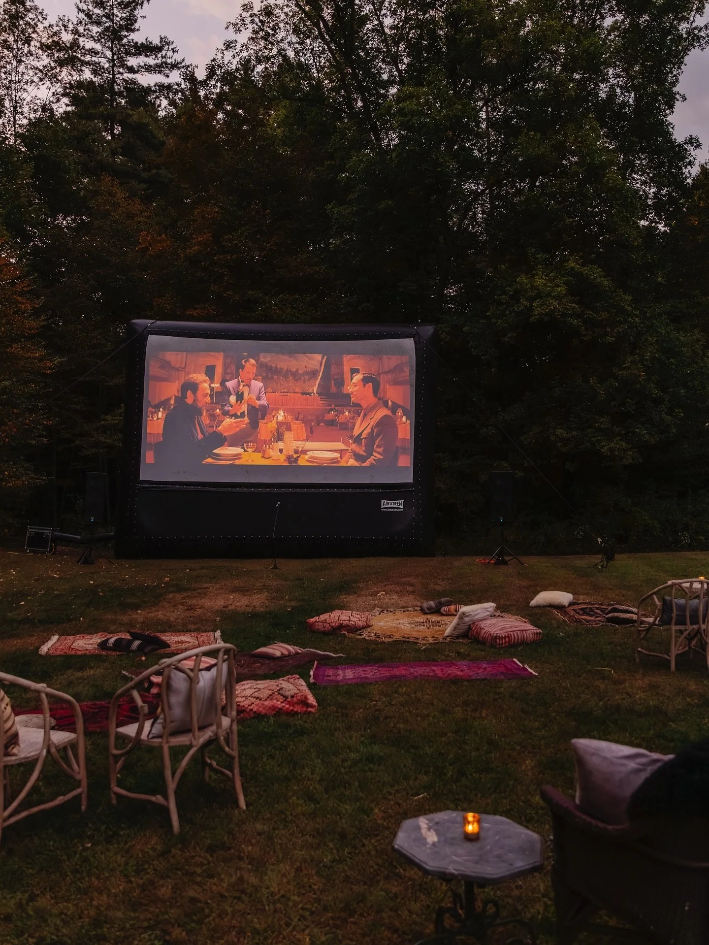 Such an amazing first movie night at Foxfire! Our ode to The Grand Budapest Hotel by Wes Anderson was a wonderful collaboration with Upstate Films and Quick Brown Fox Letterpress. Thank you to our own Matt Cully, GM, for coming up with the idea and t