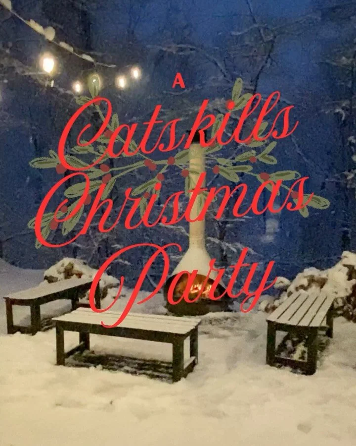 ✨ A Catskills Christmas Party✨ 
Join us for a cozy holiday night in the mountains&mdash;festive drinks, hearty winter dishes, live music, and fireside cheer.

🍷 5&ndash;6PM &mdash; Festive Cocktail Hour Mulled wine, hot toddies, and holiday cocktail