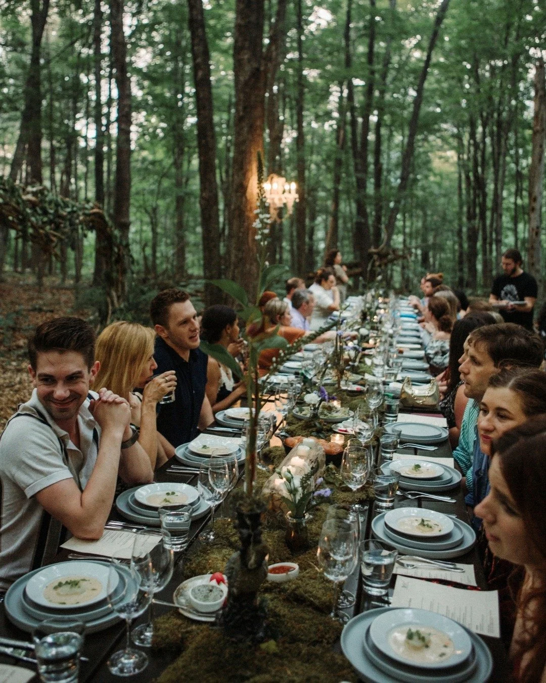 ✨ Early Access To In The Wild ✨

In The Wild returns for another season of unforgettable nights beneath the trees: long tables layered with seasonal blooms, candlelight glowing under moss-draped chandeliers, a one-night-only menu, and a curated sound