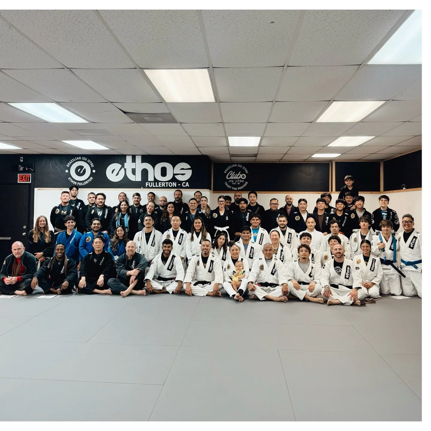 This is our tribe. Ethos adult Spring 26&rsquo; Promotions. 
 
Friday night we celebrated every person who has shown up, put in the work, and chosen to be part of this community. Stripes, belts, and a few new black belts &mdash; all earned through ye