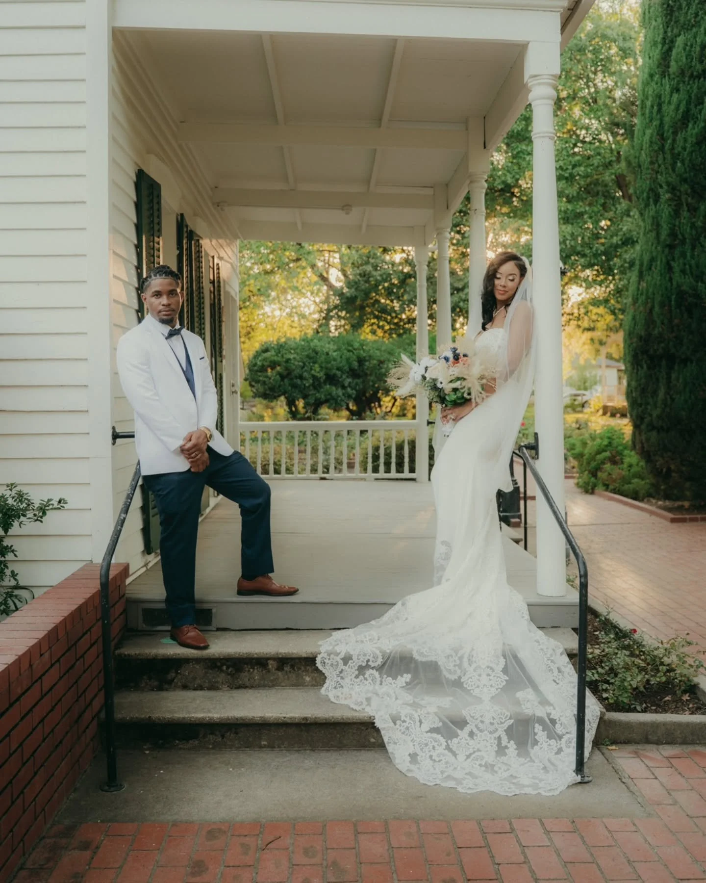 Your next Vogue couple...Mr and Mrs Gerome 🫶🏽 
@tasteofheaven23 
@dany.g503 
@makeupby.chandler
@clairna20
@hazelraecollection
@miosabride 
@lovelylayerscakery 
@thebohothrift 
@shuttergoldphotobooth 
@trebbaysa 
@wukasss