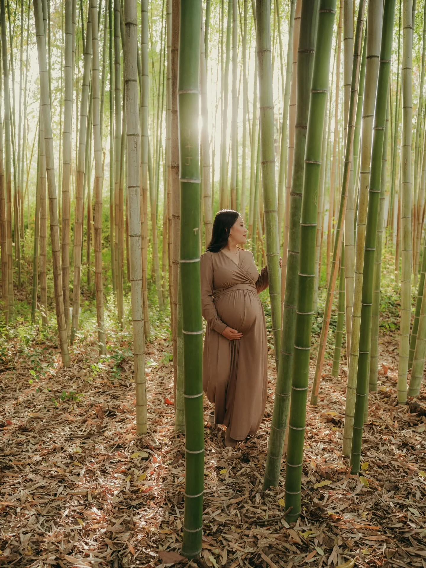 Alice at the tree farm 🤍