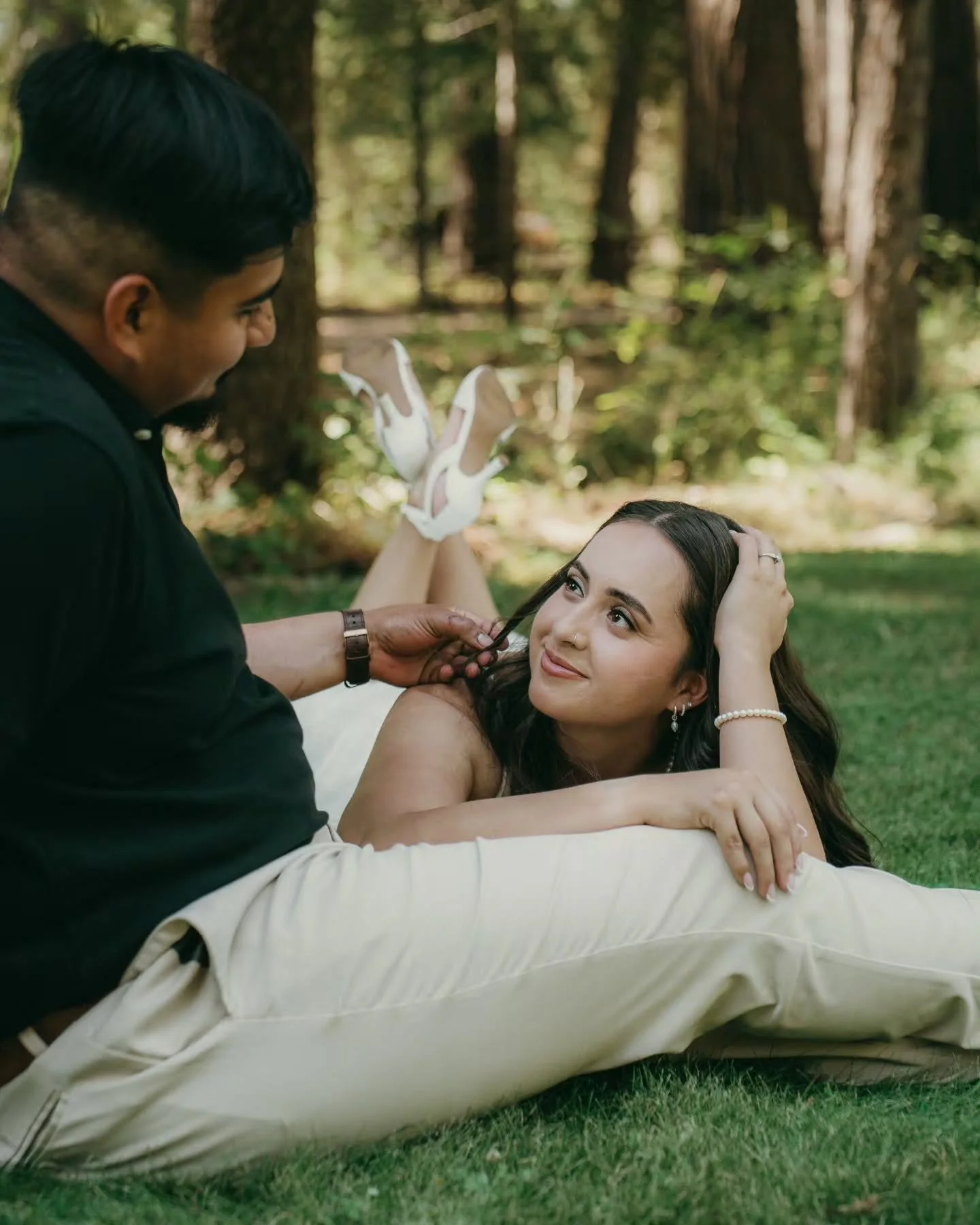 Jovany + Alexa at Merlo Park 🌲 🦆