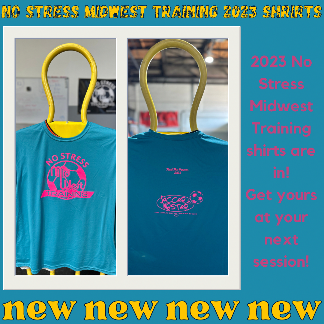 No Stress Midwest Training Tee's (2023)