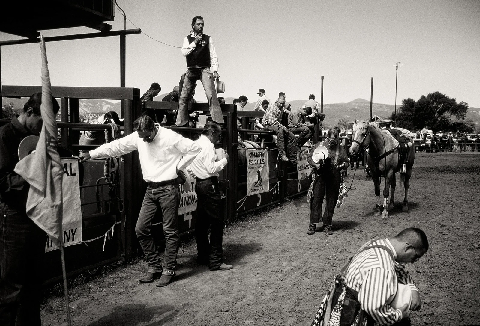   4th July rodeo Cimarron NM, Leica M6  