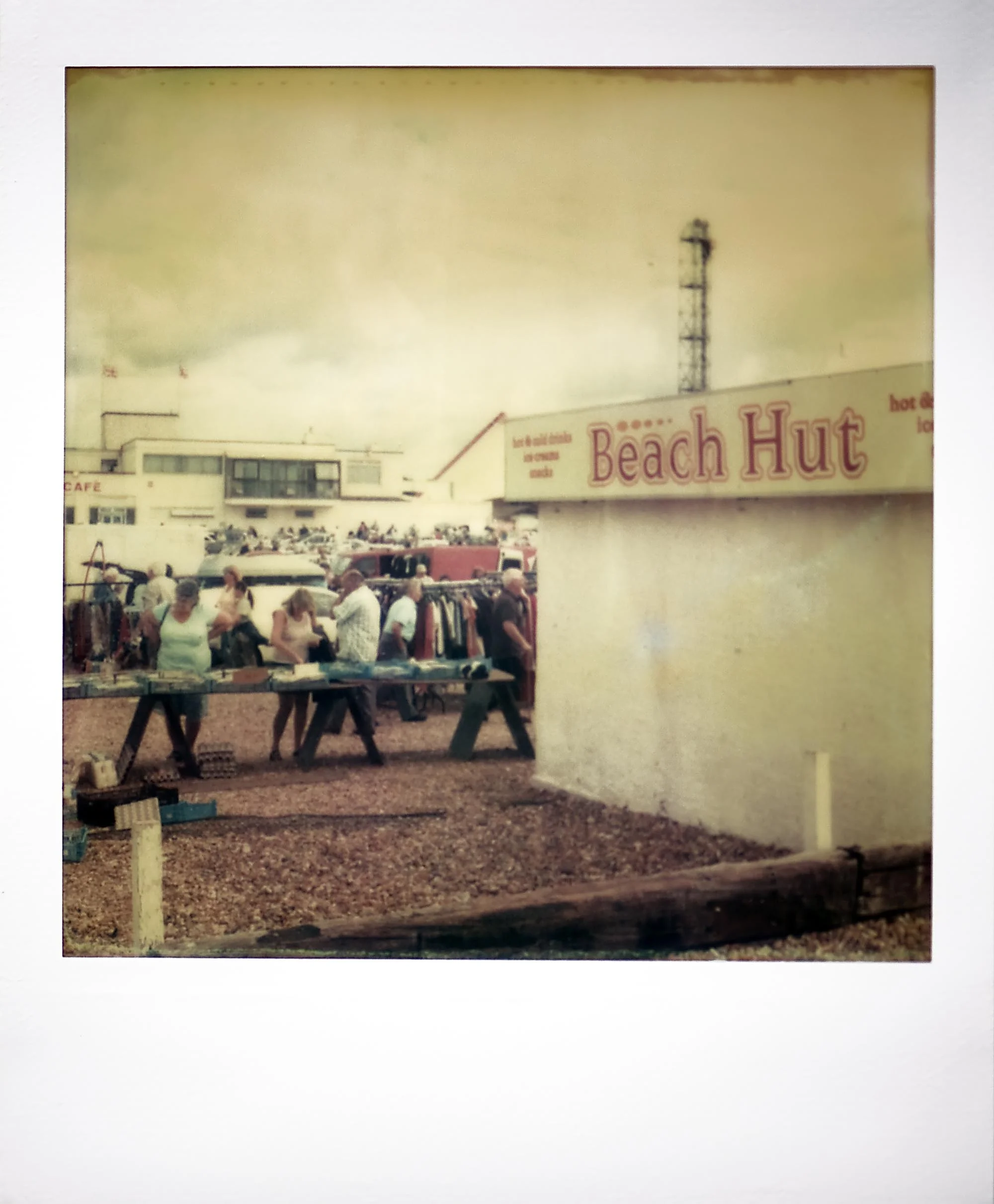 Beach hut, SX70