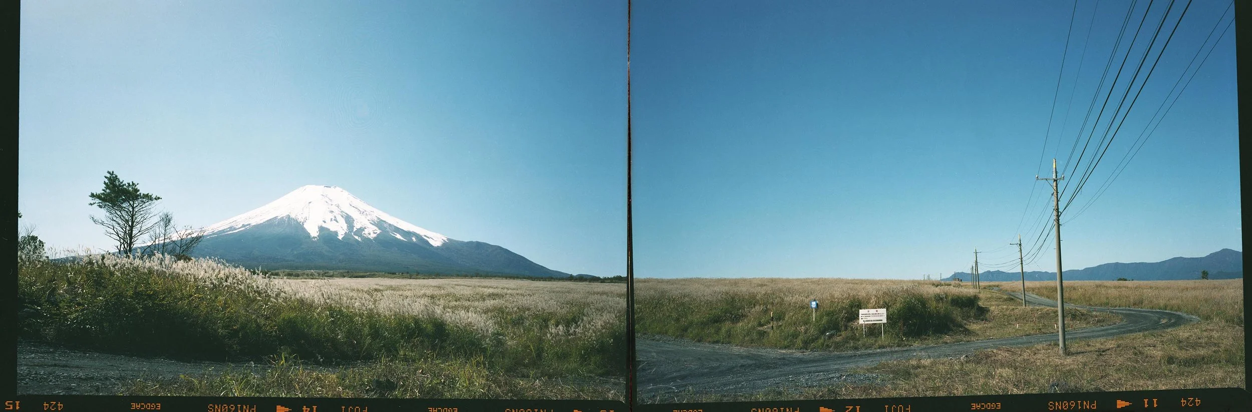 Panorama, Mamiya press camera.