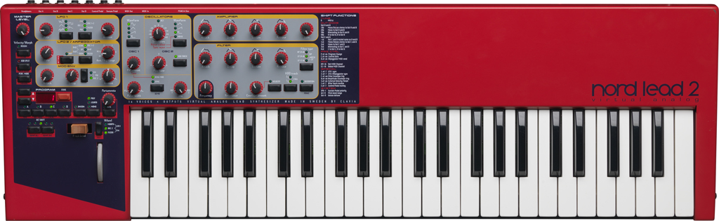 The Nord Lead 2 (image courtesy of Clavia)