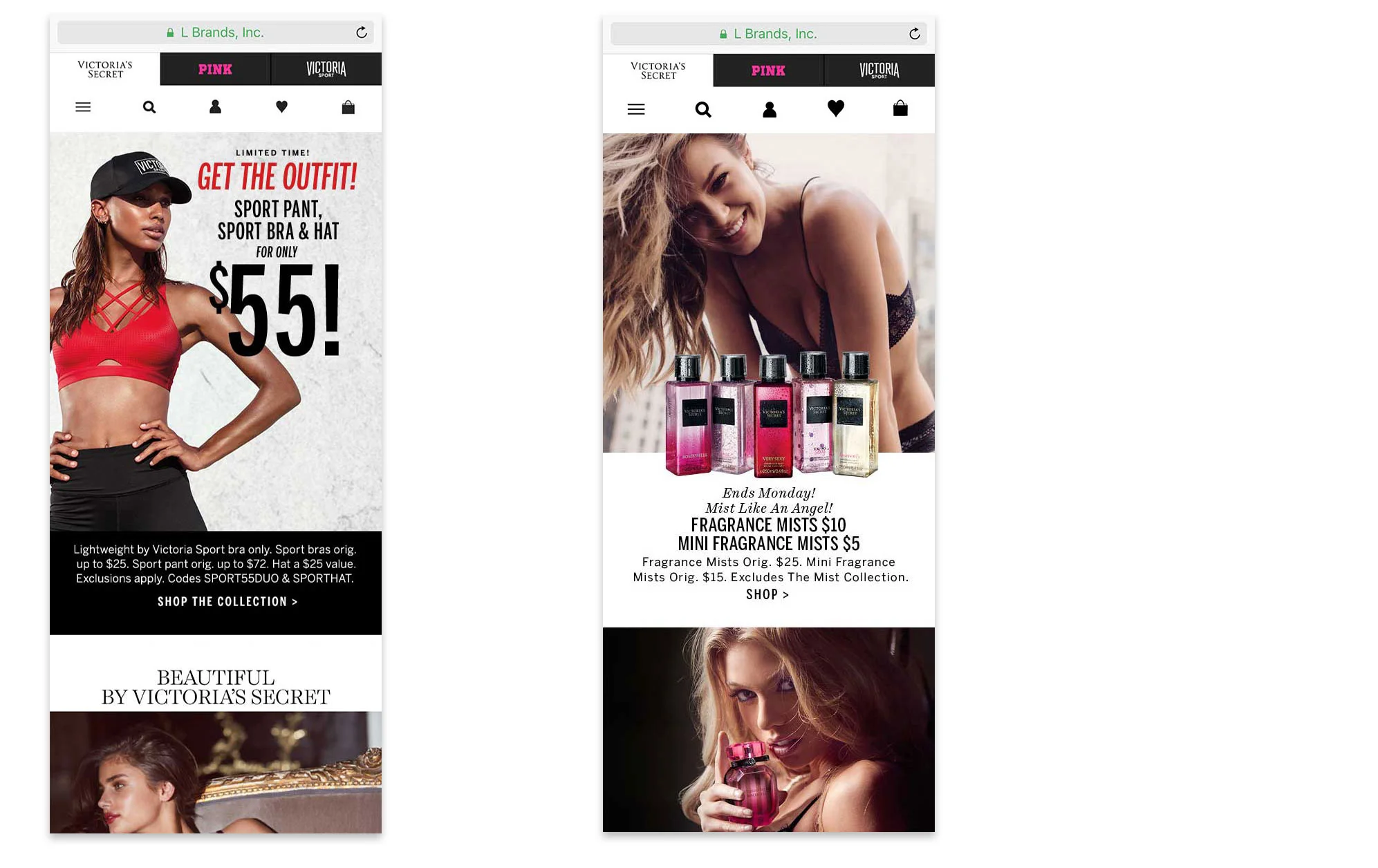 Before the redesign , customers could land on the site after tapping on an email offer and find no mention of the offer they were interested in, leading them to pogo from the site to their email to figure out what to do next.