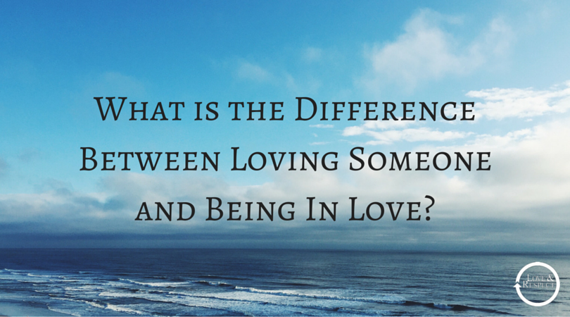 Difference and the love between in love How To