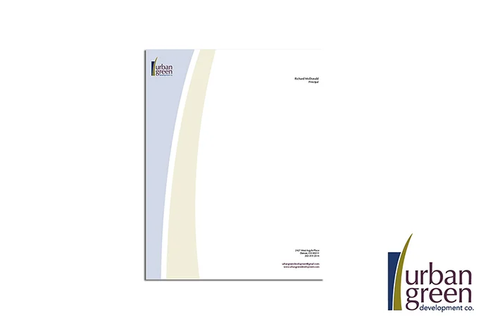urban green development stationery