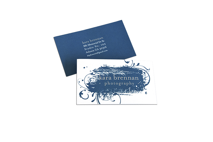 kb photography business cards