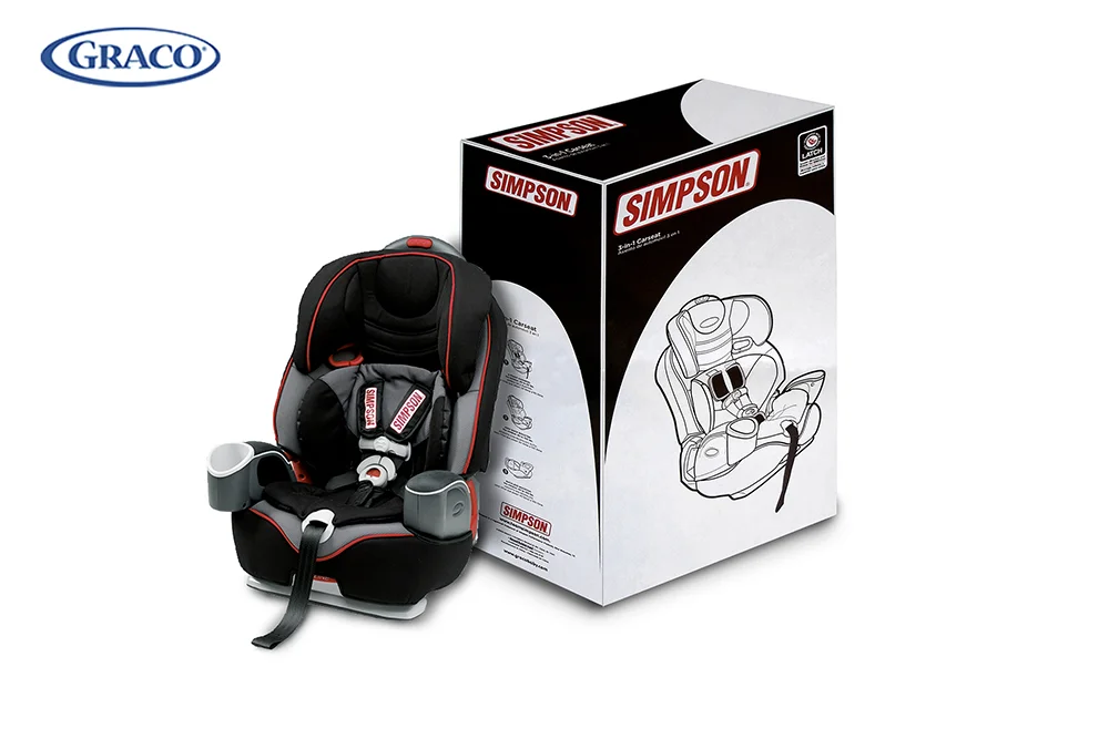 graco simpson nautilus car seat package design