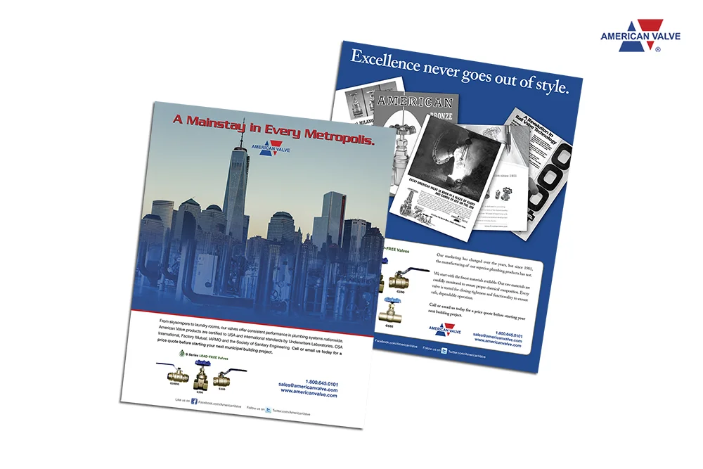 american valve brass &amp; bronze valve advertisements